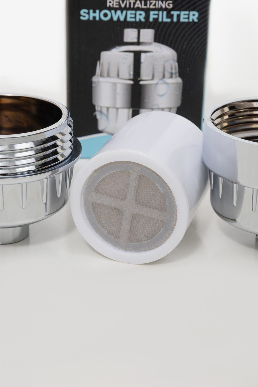 AquaSaaf Premium 20-Stage Universal Shower Filter & Water Softener