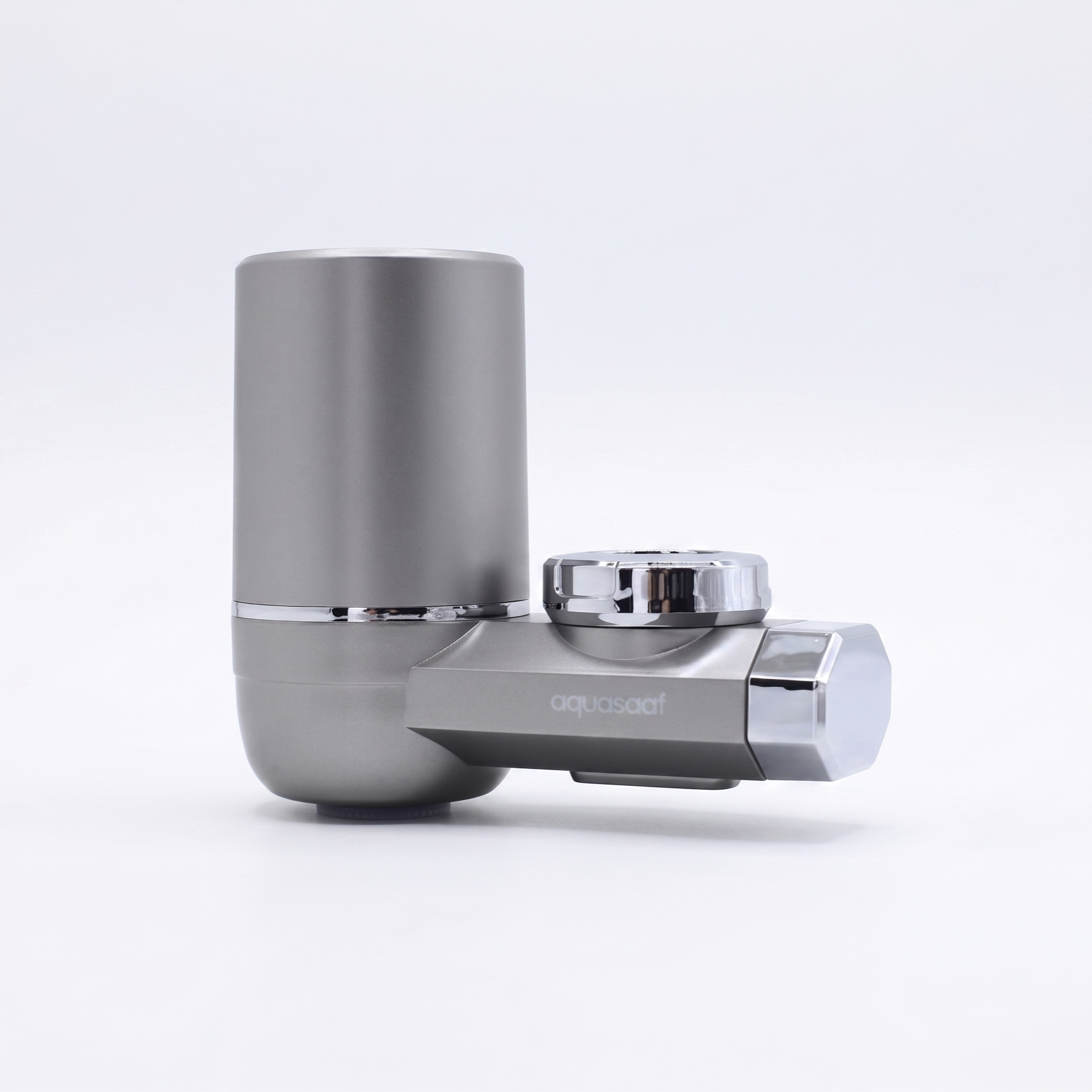 AquaSaaf UV-Shield Faucet Filter | Self-Powered Water Purifier for Basin & Kitchen